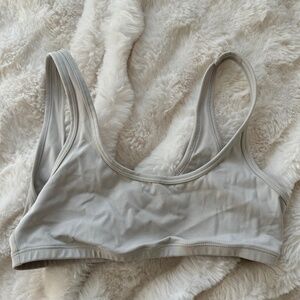 TnAction TnaLIFE™ Mini Bra Top Scoopneck Sports bra top Grey - Size Small